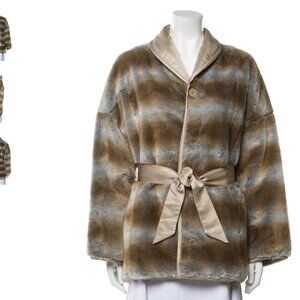 LES COPAINS Faux Fur Coat IT40